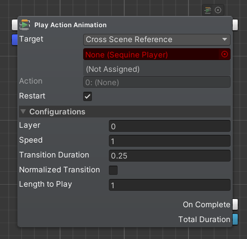 Play Action Animation